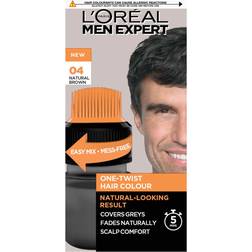 L'Oréal Paris Men Expert One Twist Mens Hair Color #04 Natural Brown 75ml
