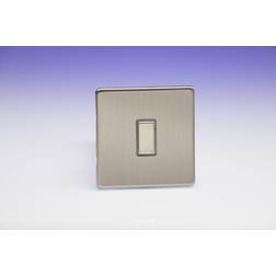Varilight 1Gang VPro Eclique2 Touch Control Slave Dimmer Brushed Chrome
