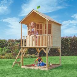TP Toys Hill Top Wooden Tower Playhouse