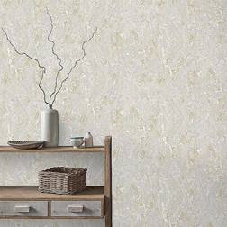 Arthouse Marble Patina Soft Gold Wallpaper