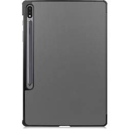 INF Samsung Galaxy Tab S7 Plus/fe/lite Tri-fold Fodral Pu-läder/pc G