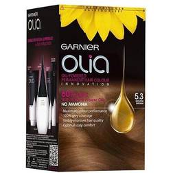 Garnier Olia Permanent Hair Dye #5.3 Golden Brown
