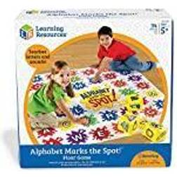 Learning Resources LER0394 Alphabet Marks The Spot Game