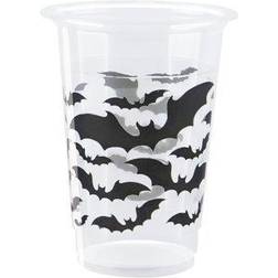 Unique 301576 Black Bats Halloween 16 oz Plastic Cup