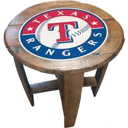 Imperial Texas Rangers Oak Barrel Table