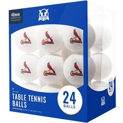 Victory Tailgate St. Louis Cardinals 24-Count Logo Table Tennis Balls