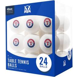 Victory Tailgate Texas Rangers 24-Count Logo Table Tennis Balls