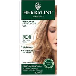 Herbatint Permanent Herbal Hair Colour 9DR Copperish Gold 150ml