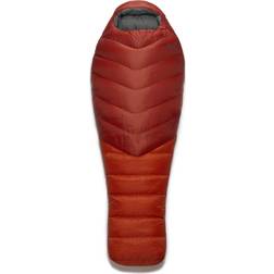 Rab Alpine 600 Sleeping bag 0 Red Clay Regular Zip: Right
