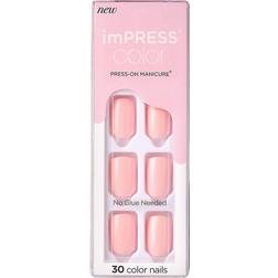 Kiss imPRESS Color Press-on Manicure Pick Me Pink 30-pack