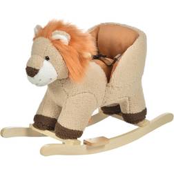 Homcom Kids Rocking Animal Toy: Lion