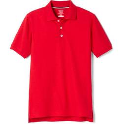 French Toast Boy's Short Sleeve Pique Polo - Red