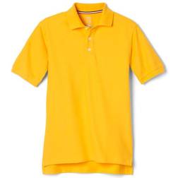 French Toast Boy's Short Sleeve Pique Polo - Gold
