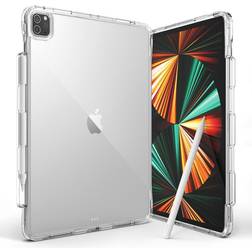Ringke iPad 12.9'' (2021/2020) Fusion Clear Cover m. Pencil Holder Gennemsigtig