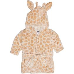 Hudson Baby Animal Face Hooded Bathrobe - Giraffe