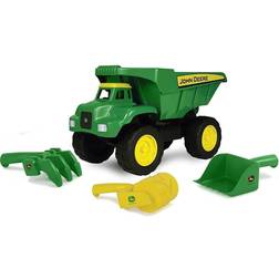 Tomy 46510 John Deere Preschool Dump Truck Sand Toy, Plastic, Green/yellow