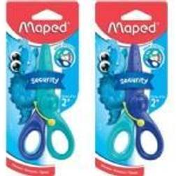 Maped KidiCut Spring-Assisted Plastic Safety Scissors, 4-3/4"