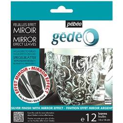 Pebeo Gedeo Gilding Mirror Effect Metal Leaf silver