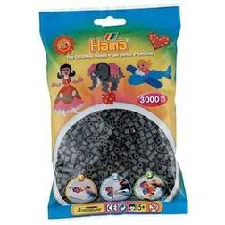 Hama Beads midi - Dark gray 3000pcs
