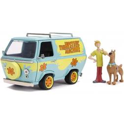 Jada The Mystery Machine with Shaggy and Scooby-Doo Figurines Scooby-Doo! 1/24 Diecast Model Car instock 31720