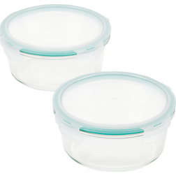 Lock & Lock Purely Better Round Food Container 2pcs 0.946L