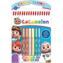 The Works Cocomelon Colour By Numbers