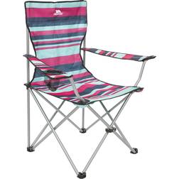 Trespass Branson Camping Chair One Size Tropical Stripe