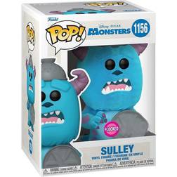 Monsters Inc. Sulley w/ Lid 20th Anniv. Pop! Vinyl Flocked