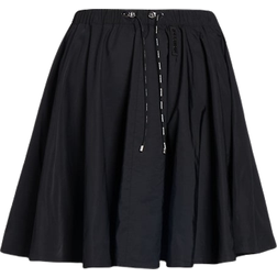 Moncler Gathered Mini Skirt - Black