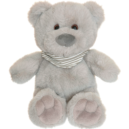 Teddykompaniet Small Gray Malte Teddy Bear 0 years Soft toys 0 years Grey