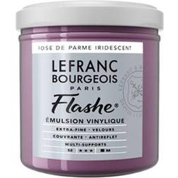 Lefranc & Bourgeois Flashe Vinyl Paint Iridescent Parma Pink, 125 ml jar
