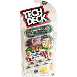 Tech Deck Finger Skateboard 4 Pack Meow