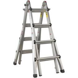Sealey Aluminium Telescopic Ladder 4-Way EN 131 Adjustable Height