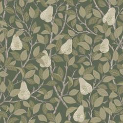 Galerie A-Street Prints Pirum Green Pear Non Woven Paper Wallpaper