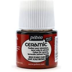 Pebeo Ceramic Air Dry China Paint light scale brown 45 ml