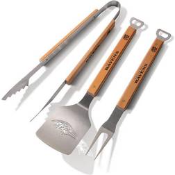 YouTheFan Baltimore Ravens Classic Barbecue Cutlery 3pcs