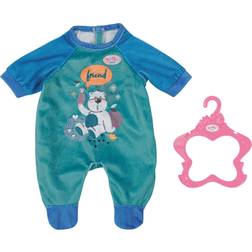 Baby Born Romper Blue Fits Dolls Up to 43cm