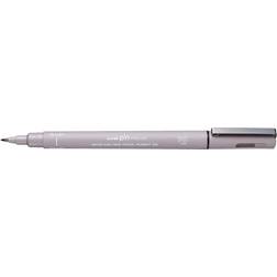 Uni Pin Brush Pen Light Grey