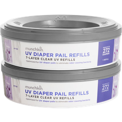 Munchkin UV Diaper Pail Refill Rings 2-pack