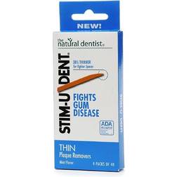 The Natural Dentist Stim-U-Dent Thin Plaque Removers 160-pack