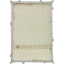 Lawrence Silver Metal Picture Frame with Natural Branch Design (712646) Photo Frame 15.2x10.2cm