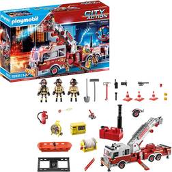 Playmobil Rescue Vehicles Fire Engine with Tower Ladder
