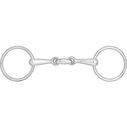Horze Double-Jointed Loose Ring Snaffle