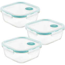 Lock & Lock Purely Better Vented Food Container 3pcs 0.75L