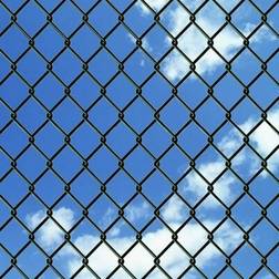 vidaXL Chain Fence 80cmx15m