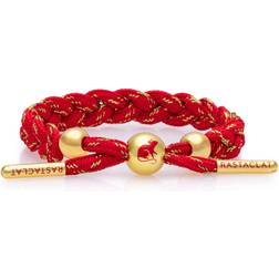 Rastaclat LNY Rat Braided Bracelet - Red/Gold