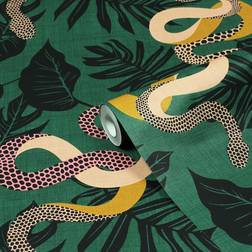 Furn Serpentine Animal Printed Wallpaper