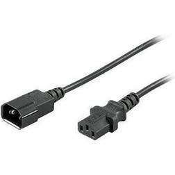 MicroConnect PE040618 Power Cord C13-C14 1.8m Black