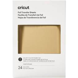 Cricut Foil Transfer Gold 10x15cm 24 sheets