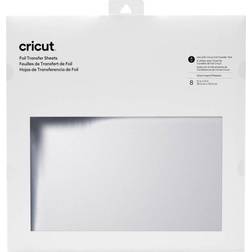 Cricut Transfer Foil Sheets Film Silver 30.5x30.5cm 8 sheets